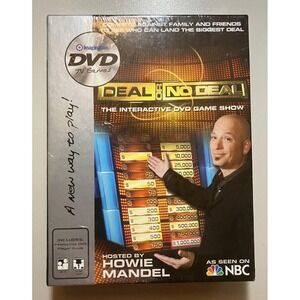 Imagination - Deal or No Deal - Howie Mandel DVD Board Game 2006 Sealed Mint New